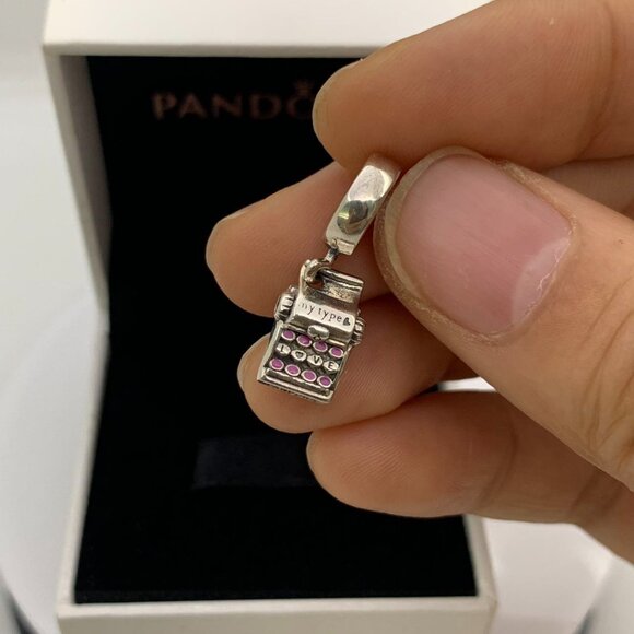 ✨🔥Pandora Typewriter Dangle Charm - Picture 6 of 9
